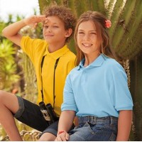 Fruit of the Loom Childrens Polo Shirts