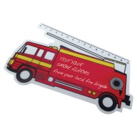 Standard Shaped Rulers - Fire Engine