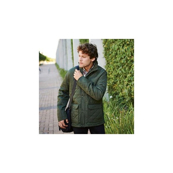 Regatt Quilted Tyler Jacket Embroidered