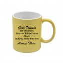Printed Gold Sparkly Mug