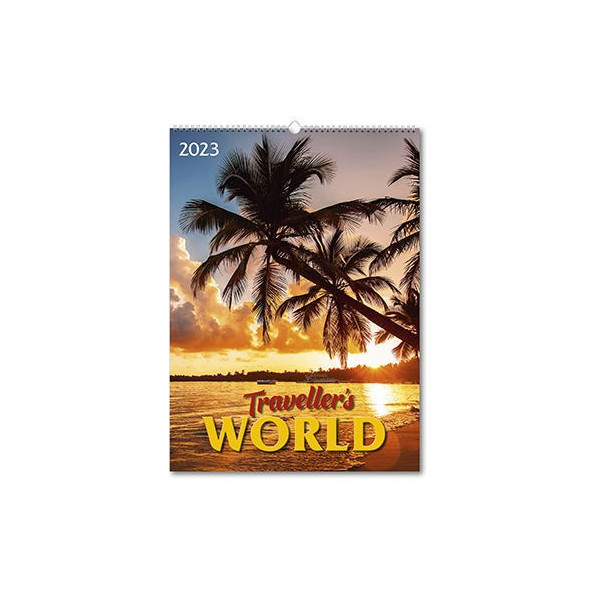 Travellers World 2023 Printed Calendars